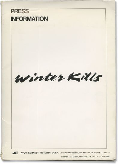 Winter Kills (Original press kit for the 1979 film)