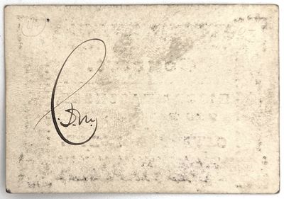 Engraved Concert Ticket -- "Misses...; (photo 1)