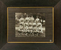 A vintage group portrait photograph of a South Australian women's hockey team