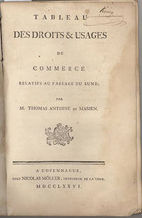 Tableau des droits & usages de commerce relatifs…