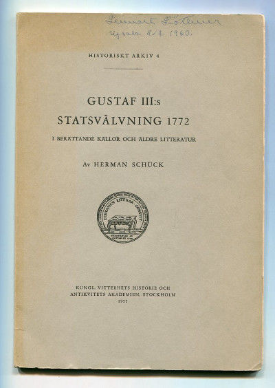 Gustaf III:s statsvälvning 1772 i berättande…