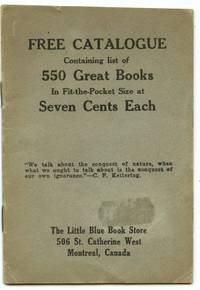 image of Complete List of Little Blue Books