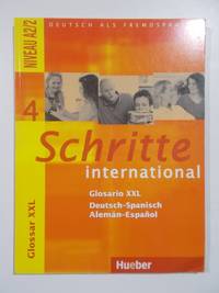 Schritte International. Glosario XXl. Deutsh-Spanisch/ Alem&aacute;n-Espa&ntilde;ol. Niveau A2/2 - 