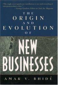 The Origin and Evolution of New Businesses
