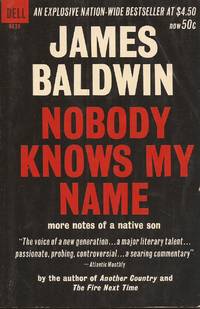 image of Nobody Knows My Name; More Notes of a Native Son