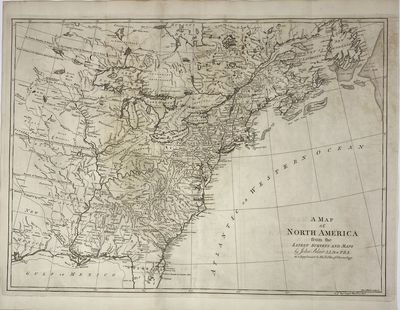 A Map of North America from the Latest Surveys and Maps, by John Blair, L.L.D. & F.R.S. as a Supplement to His Tables of Chronology