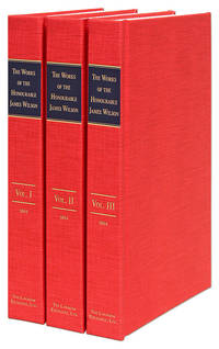 The Works of the Honourable James Wilson. 3 Volumes. Complete set