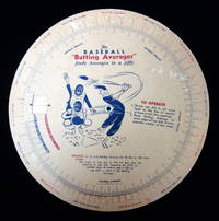 The Baseball Batting Averager, Finds Averages in a Jiffy, A Volvelle