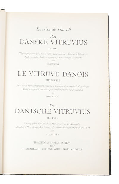 Den Danske Vitruvius. 3 vols. (photo 6)