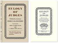 Eulogy of Judges. HARDCOVER