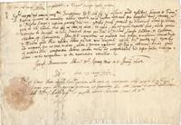 Autograph Letter Signed, in Latin with transcription and translation, (Giuseppe, Superintending Advocate at Venice)