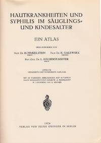 cover of Hauptkrantkeiten und Syphilis im Sauglings- und Kindesalter. Ein ATLAS. Zweite vermehrte und verbesserte Auflage