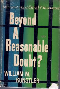 cover of BEYOND A REASONABLE DOUBT. The Original Trial fo Caryl Chessman