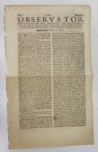 image of The Observator March 15, 1683