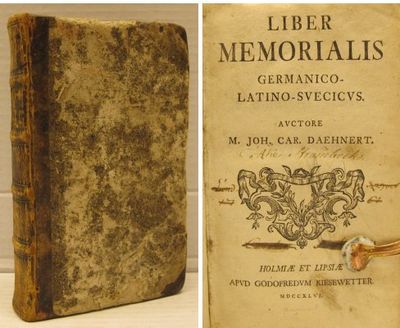 Liber memorialis germanico-latino-svecicvs.