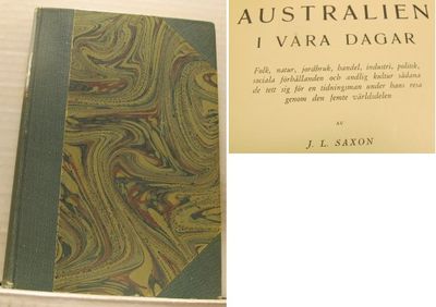 Australien i våra dagar. Folk, natur, jordbruk,…
