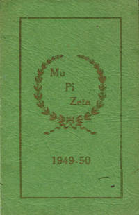 Mi Pu Zeta Club Year Book 1949-1950