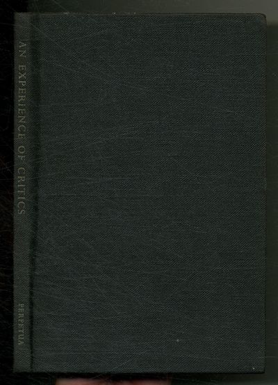 An Experience of Critics and The Approach to Dramatic Criticism by Ivor Brown, W.A. Darlington, Alan Dent.