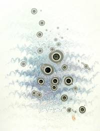 Bouquet and Tiger Eyes Original Marbled Graphic