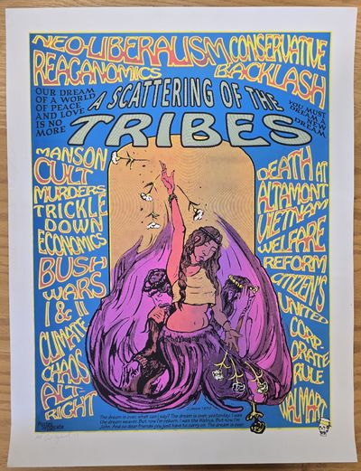 Scattering of The Tribes - Poster - exCollection Bill Walton