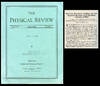 Molecular Microwave Oscillator and New Hyperfine Structure in the Microwave Spectrum + Van Hove, Léon. Correlations in Space and Time and Born Approximation Scattering in Systems of Interacting Particles in Physical Review 95, Number 1, July 1, 1954, pp. 282-284; pp.249-262