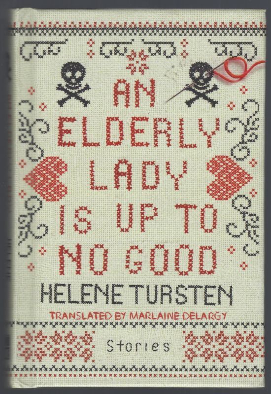 ELDERLY LADY IS UP TO NO GOOD