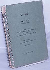 At Ease&quot; vol. 1: comedy sketches for use exclusively in military &amp; naval establishments edited and compiles by The Writers &amp; Material Committee of Camp Shows, Inc by Shubert, John, editor, Lester Hammel, Charles B. Maddock, Hal Block, William Bratter, Leon Kellman et al - 1942