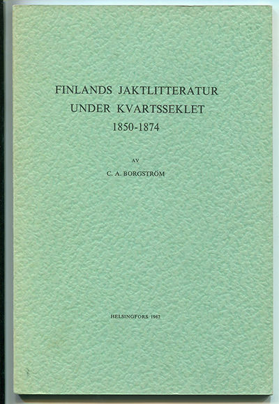 Finlands jaktlitteratur under kvartsseklet…