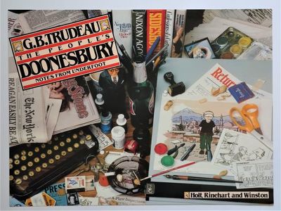 Promotional Poster: The People's DOONESBURY;  Notes from Underfoot