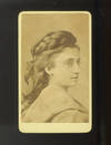 Carte de visite photograph of the noted English actress