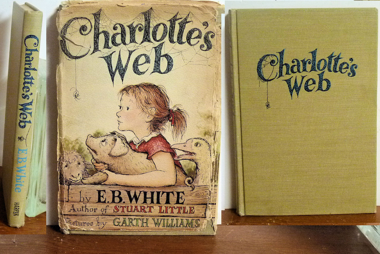 Charlotte's Web by E. B. White | Hardcover | 1952 | Harper & Brothers ...