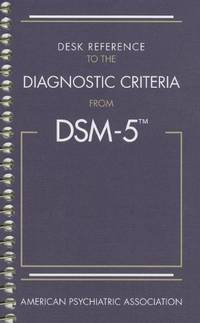cover of Desk Reference to the Diagnostic Criteria from DSM-5