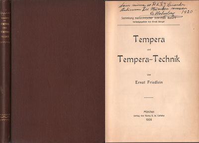 TEMPERA UND TEMPERA-TECHNIK.