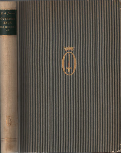 ÖVERUMS BRUK TRE HUNDRA ÅR 1654-1954.