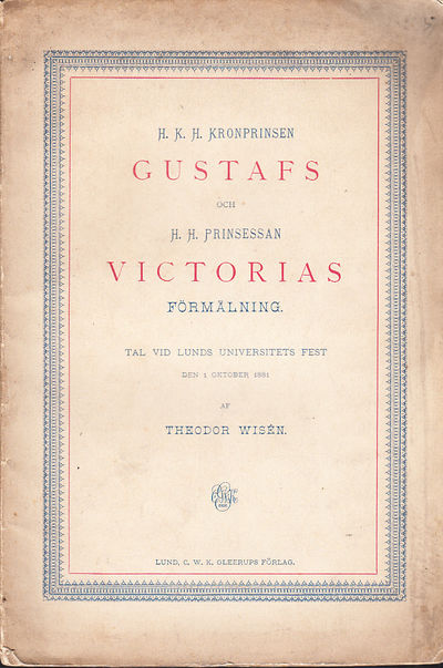 H. k. h. kronprinsen Gustafs och h. h. prinsessan…