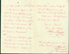 Autograph letter signed to Latimer Clark