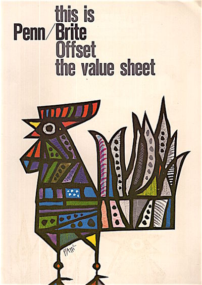 This is Penn/Brite Offset - the Value Sheet