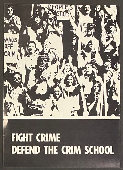 Fight Crime, defend the Crim School [sticker]