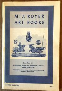 M.J. ROYER ART BOOKS, ITEM NO. 372, CATALOG 17