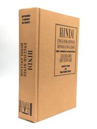 Hippocrene Standard Dictionary: ENGLISH-HINDI, HINDI-ENGLISH (with romanized pronunciation)