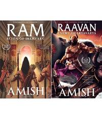 Ram-Scion of Ikshvaku &amp; Raavan- Enemy of Aryavarta ( Ram Chandra Series 1&amp;3 Book) English paperback By Amish Tripathi (English, Paperback) by Amish Tripath