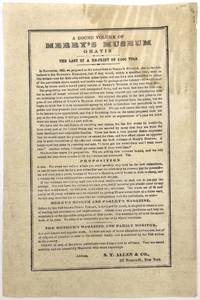 Printed Circular Promoting "Merry's Museum", a Children's Magazine