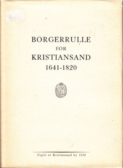 (KRISTIANSAND) Borgerrulle for Kristiansand…