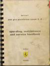 Ferrari 250 gt/e pinifarina coupe 2+2, operating, maintencance and service handbook