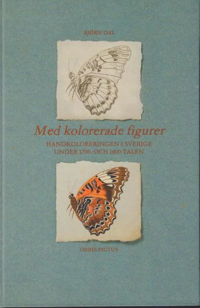 Med kolorerade figurer. Handkoloreringen i…