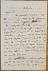 Autograph Letter Signed [Boston?] February 14, [1853] to “Mr. Houghton”
