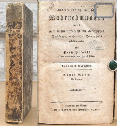 Auserlesene chirurgische Wahrnehmungen nebst…