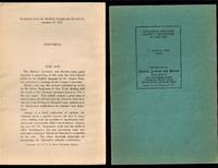 Biological Methods Against the Process of Old Age by E.(ugen) Steinach, M. D. (1861-1944) - 1927