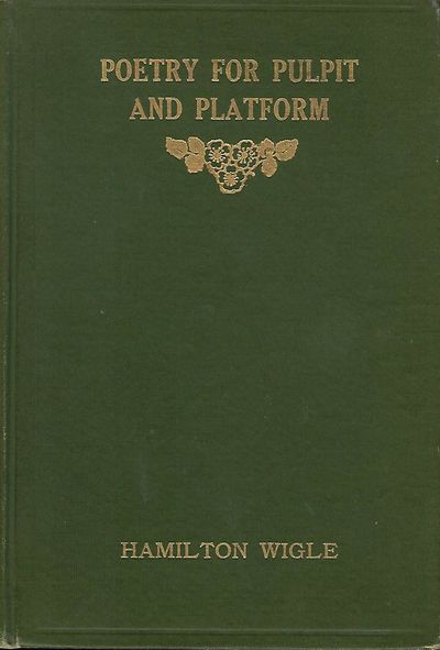 POETRY FOR PULPIT AND PLATFORM