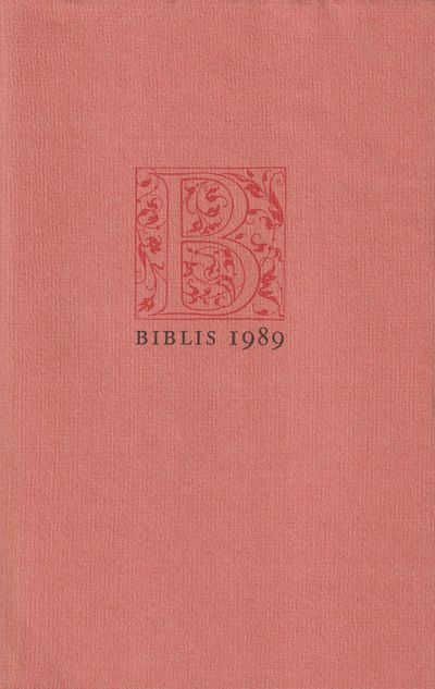 Biblis. Årsbok 1989. [Utg. av] Föreningen för…